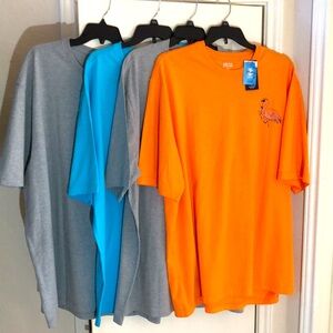 4 Izod Big and Tall T-shirts. New, with tags